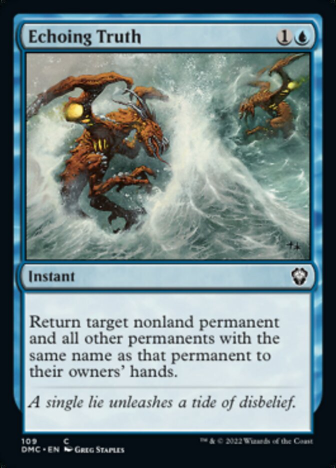 Echoing Truth [Dominaria United Commander] | GnG Games