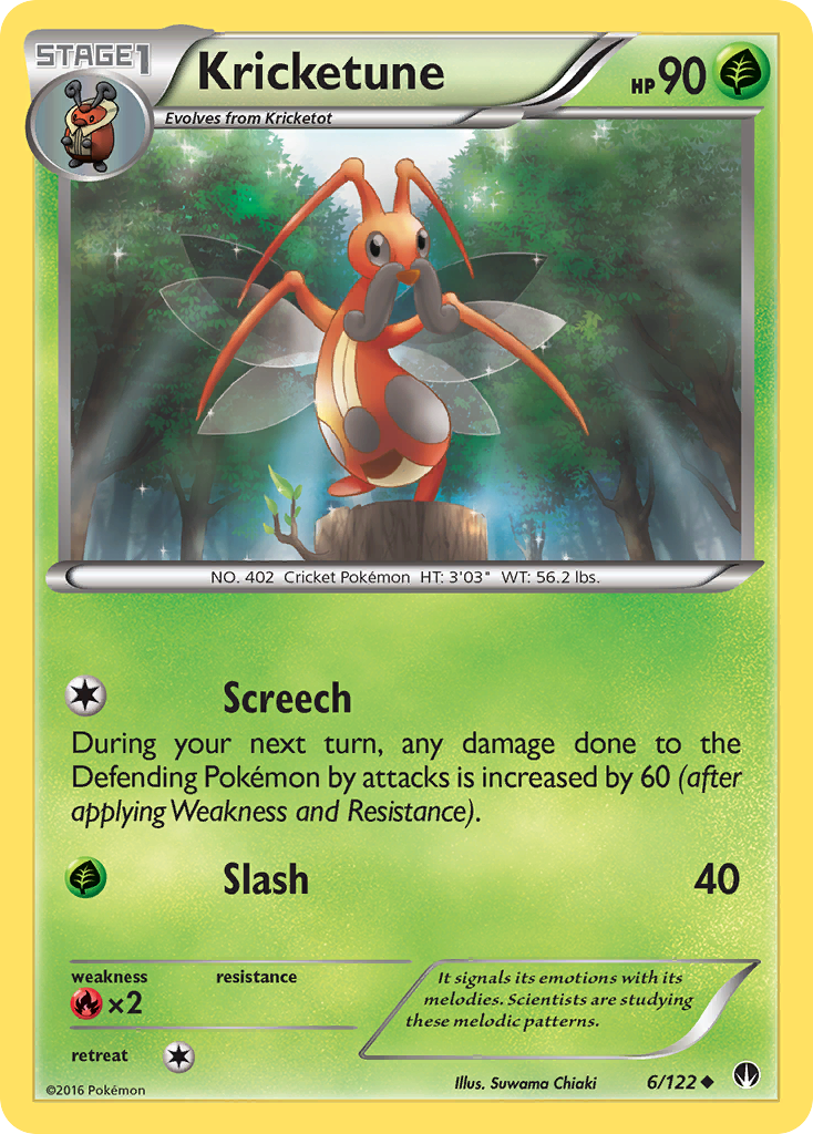 Kricketune (6/122) [XY: BREAKpoint] | GnG Games