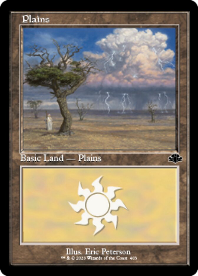 Plains (403) (Retro) [Dominaria Remastered] | GnG Games