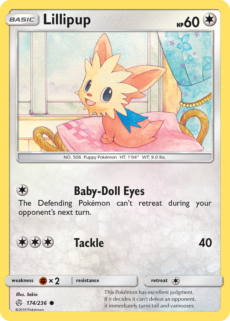 Lillipup (174/236) [Sun & Moon: Cosmic Eclipse] | GnG Games