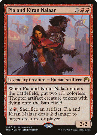 Pia and Kiran Nalaar [Magic Origins Promos] | GnG Games