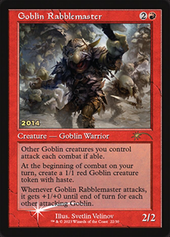 Goblin Rabblemaster [30th Anniversary Promos] | GnG Games