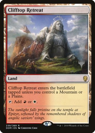 Clifftop Retreat [Dominaria Promos] | GnG Games