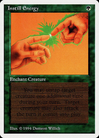 Instill Energy [Summer Magic / Edgar] | GnG Games
