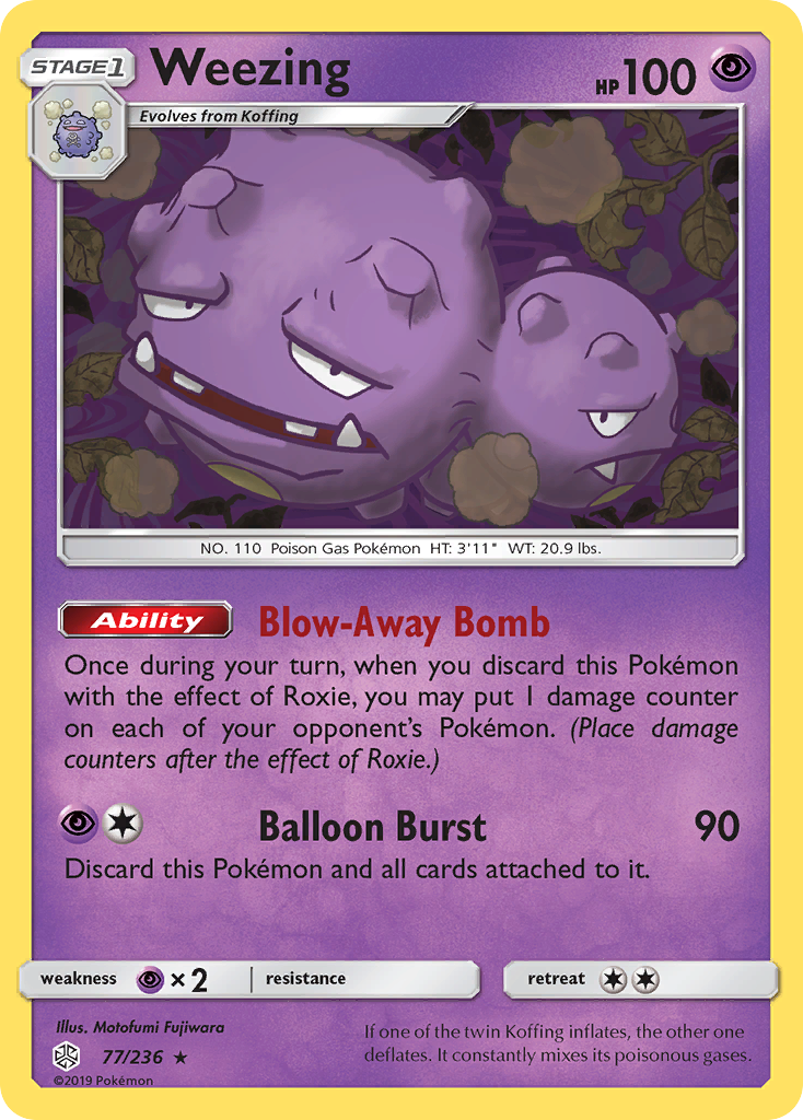 Weezing (77/236) [Sun & Moon: Cosmic Eclipse] | GnG Games