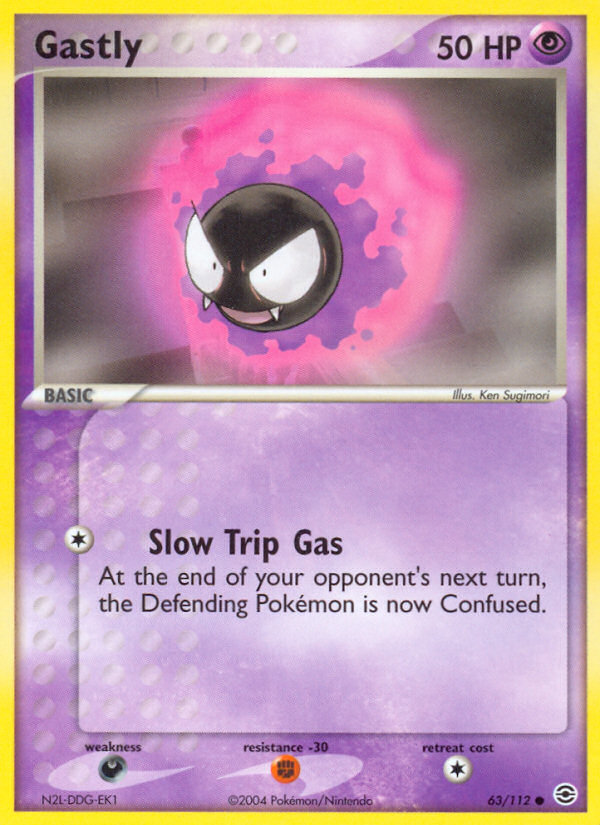 Gastly (63/112) [EX: FireRed & LeafGreen] | GnG Games