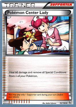 Pokemon Center Lady (93/106) (Primal Groudon - Alejandro Ng-Guzman) [World Championships 2015] | GnG Games