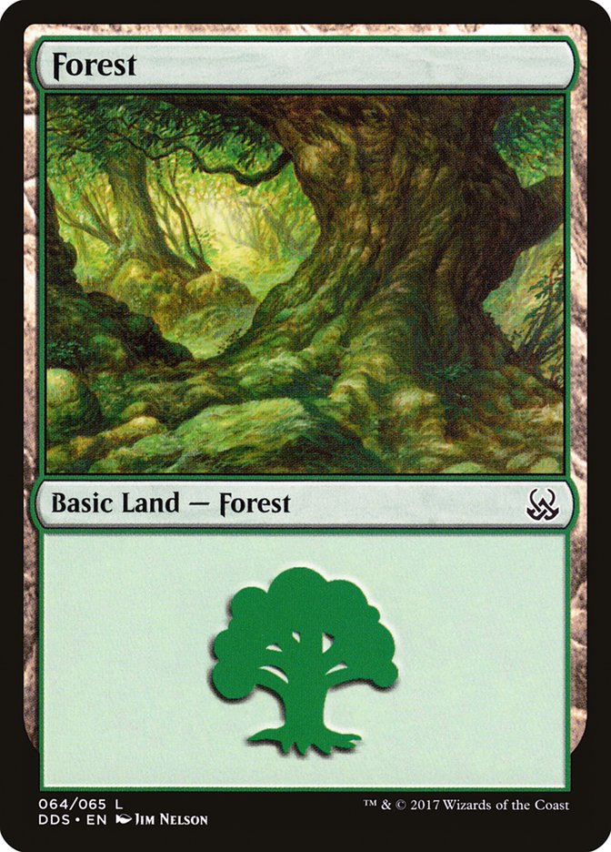 Forest (64) [Duel Decks: Mind vs. Might] | GnG Games