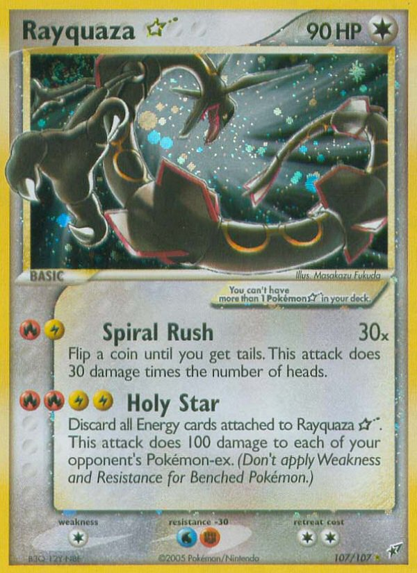 Rayquaza Star (107/107) [EX: Deoxys] | GnG Games