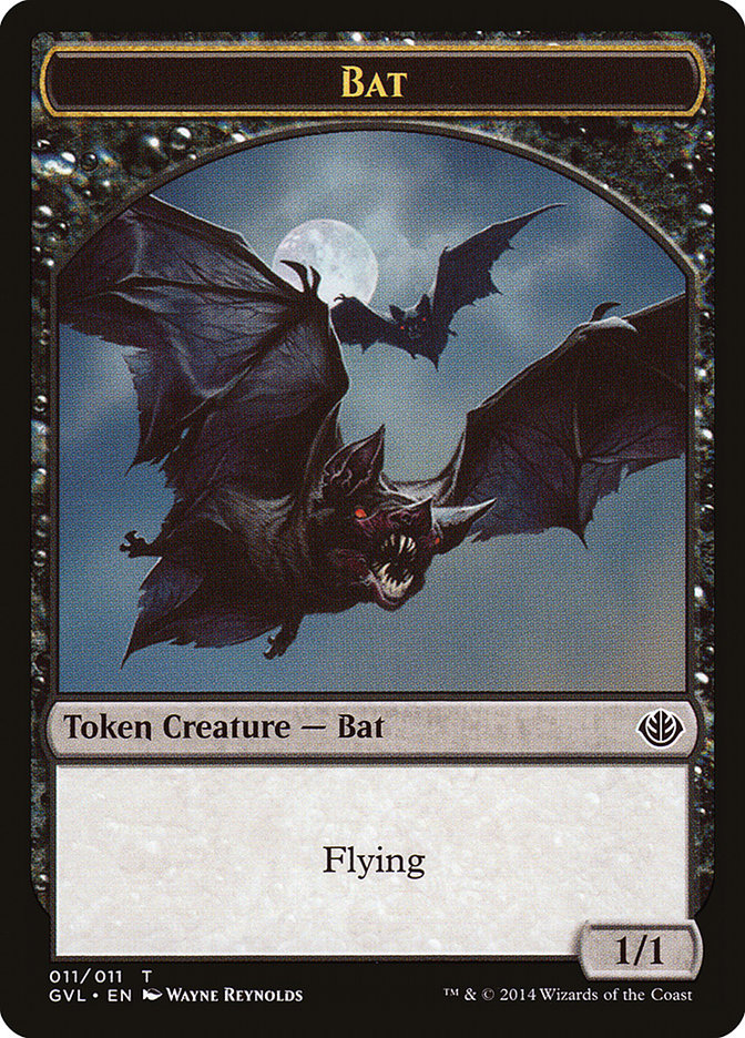 Bat Token (Garruk vs. Liliana) [Duel Decks Anthology Tokens] | GnG Games