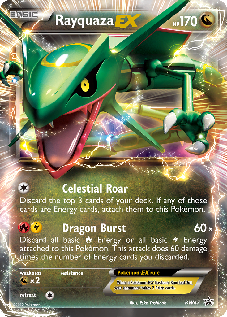 Rayquaza EX (BW47) [Black & White: Black Star Promos] | GnG Games