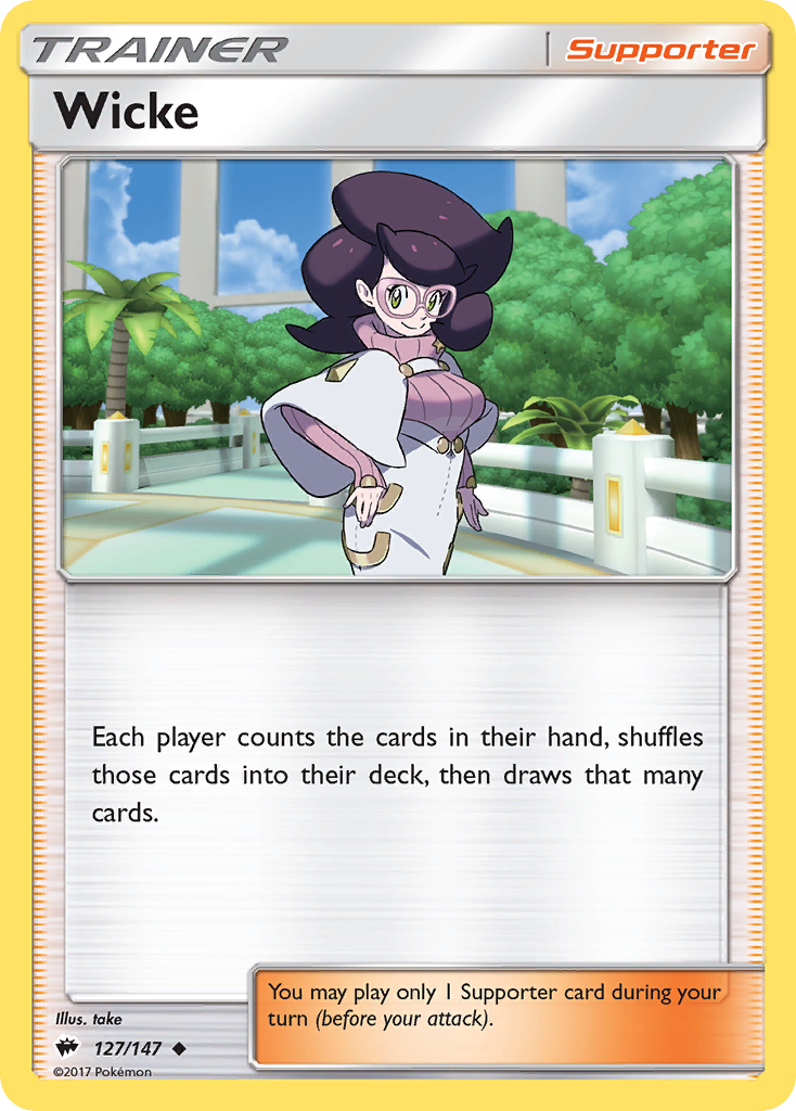 Wicke (127/147) [Sun & Moon: Burning Shadows] | GnG Games