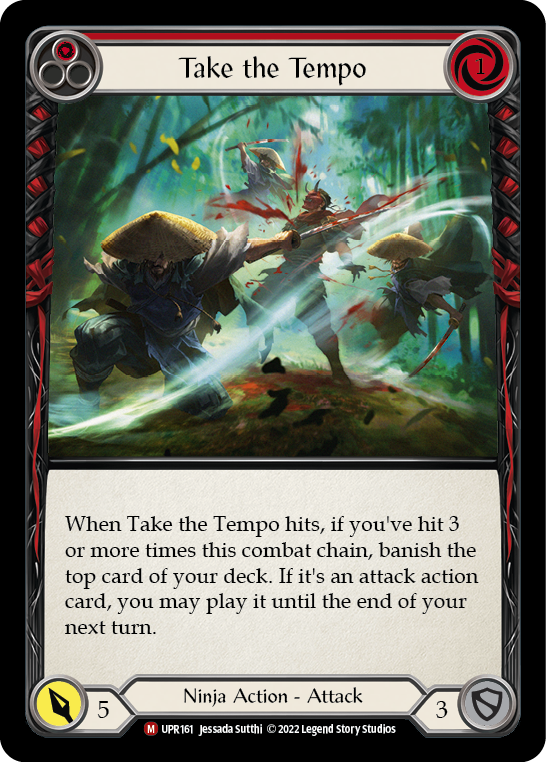 Take the Tempo [UPR161] (Uprising)  Rainbow Foil | GnG Games