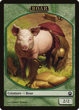 Boar Token [Theros Tokens] | GnG Games