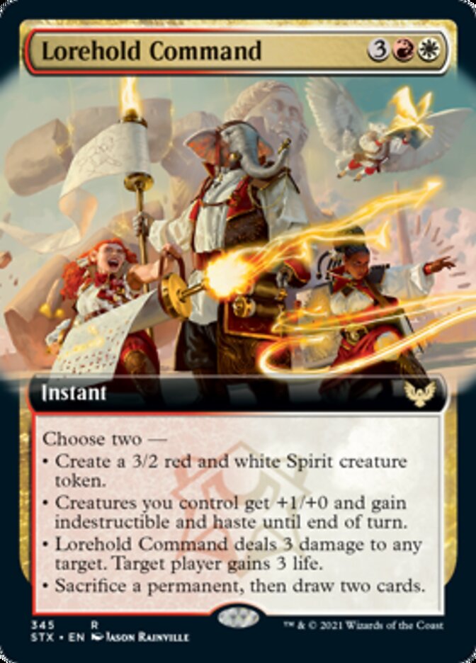 Lorehold Command (Extended) [Strixhaven: School of Mages] | GnG Games