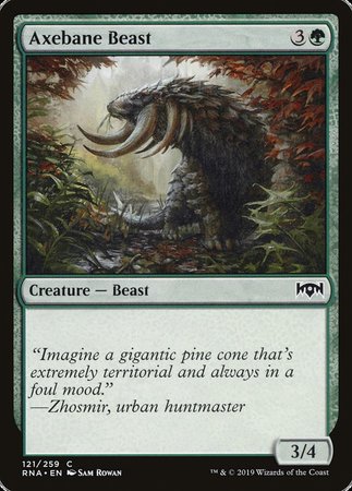 Axebane Beast [Ravnica Allegiance] | GnG Games