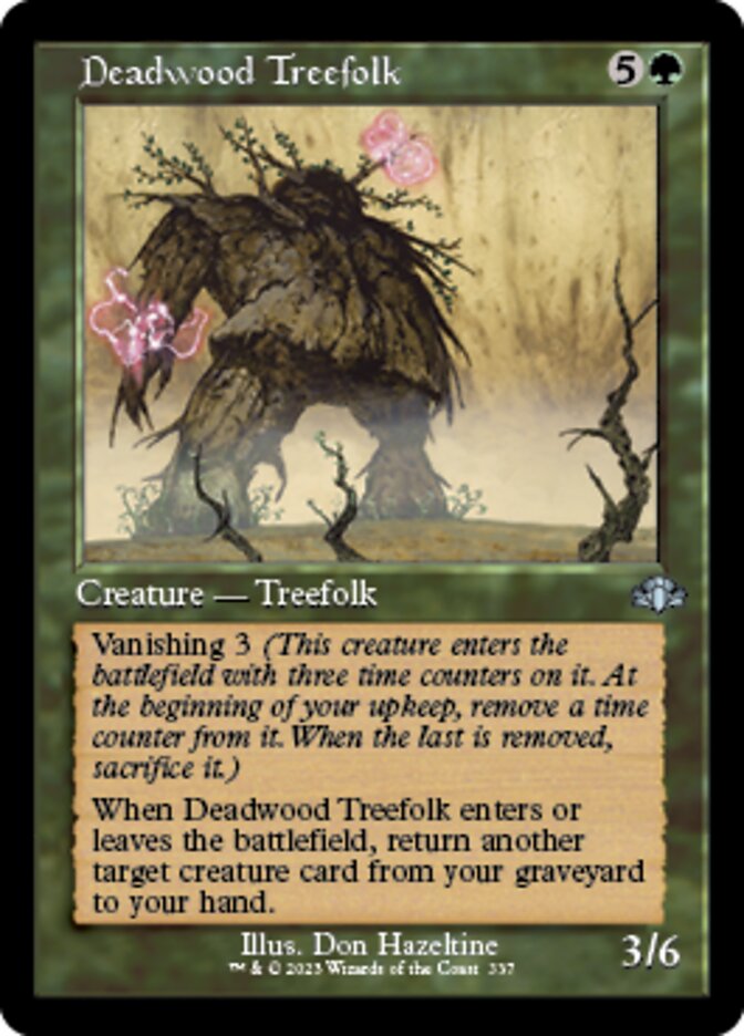 Deadwood Treefolk (Retro) [Dominaria Remastered] | GnG Games