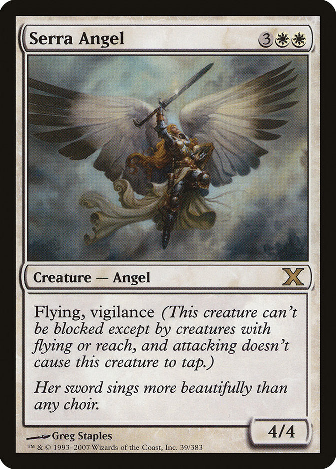 Serra Angel [Tenth Edition] | GnG Games