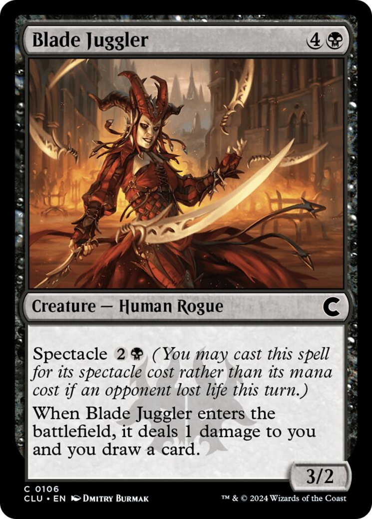 Blade Juggler [Ravnica: Clue Edition] | GnG Games