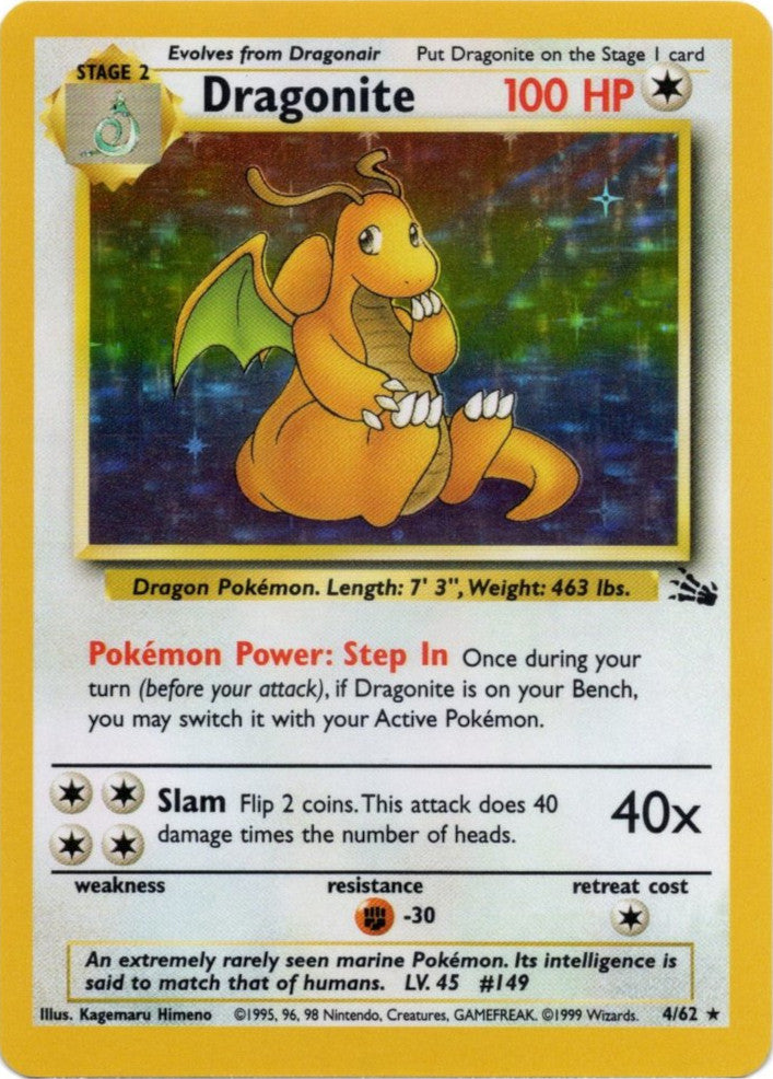 Dragonite (4/62) [Fossil Unlimited] | GnG Games