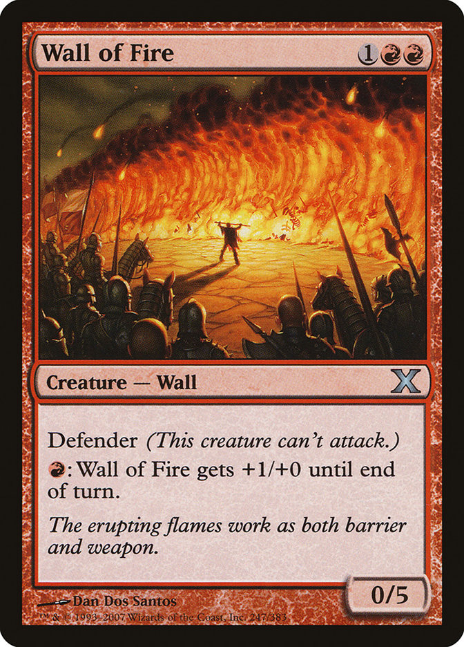 Wall of Fire [Tenth Edition] | GnG Games