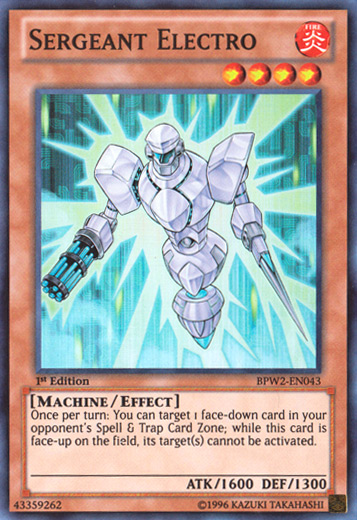 Sergeant Electro [BPW2-EN043] Super Rare | GnG Games