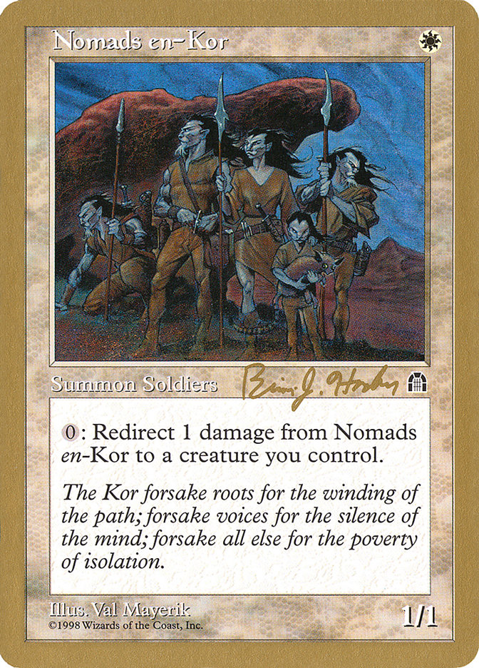 Nomads en-Kor (Brian Hacker) [World Championship Decks 1998] | GnG Games