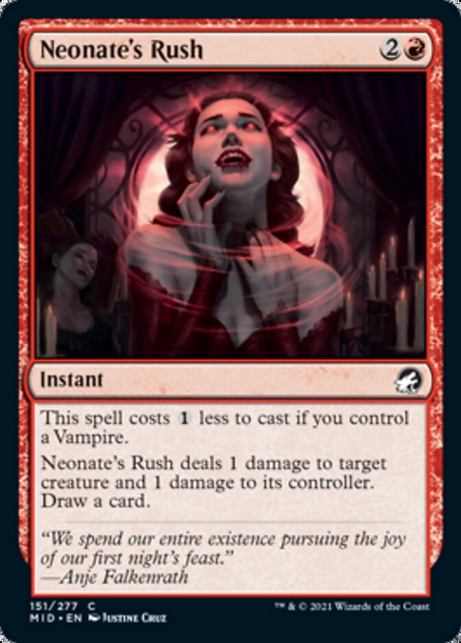 Neonate's Rush [Innistrad: Midnight Hunt] | GnG Games