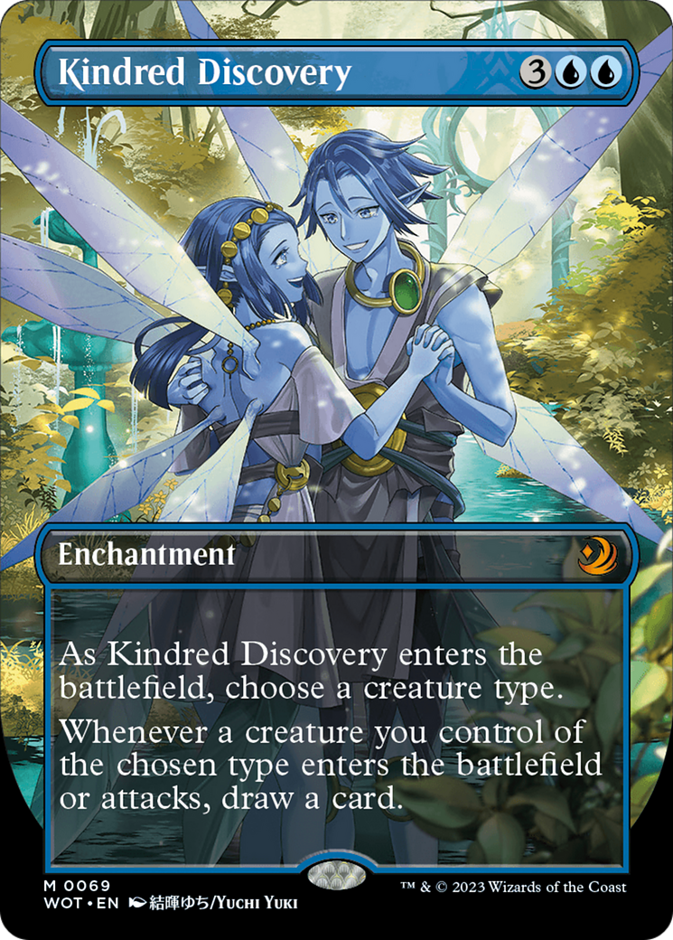 Kindred Discovery (Anime Borderless) [Wilds of Eldraine: Enchanting Tales] | GnG Games