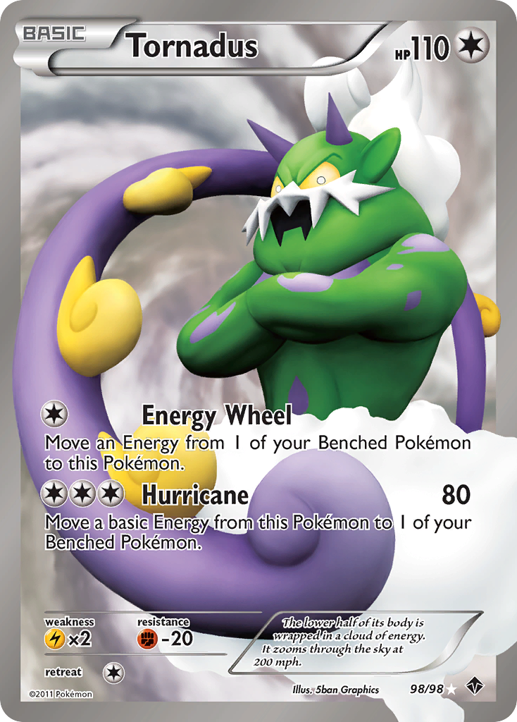 Tornadus (98/98) [Black & White: Emerging Powers] | GnG Games