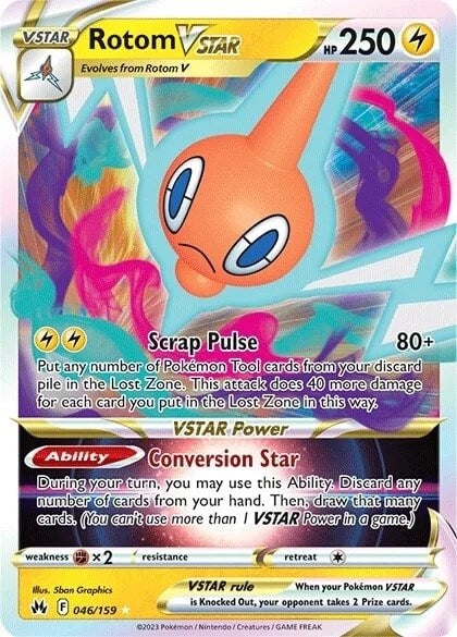 Rotom VSTAR (046/159) [Sword & Shield: Crown Zenith] | GnG Games