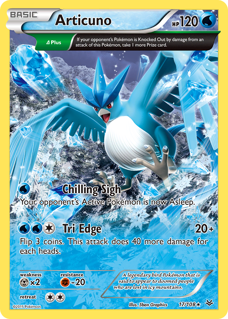 Articuno (17/108) [XY: Roaring Skies] | GnG Games