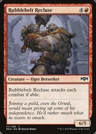 Rubblebelt Recluse [Ravnica Allegiance] | GnG Games