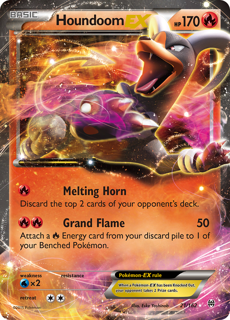 Houndoom EX (21/162) [XY: BREAKthrough] | GnG Games