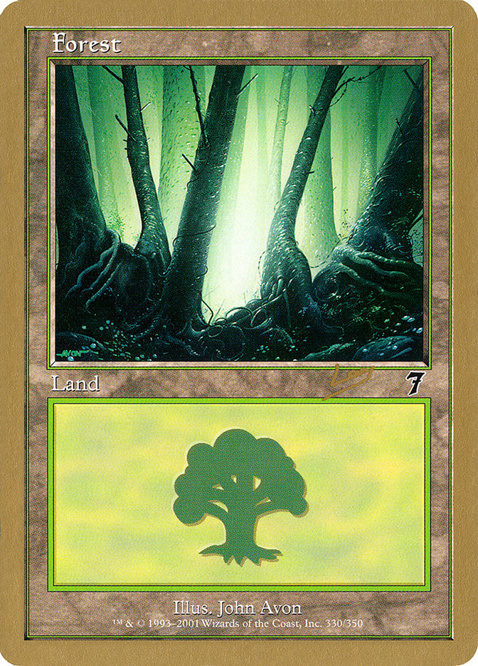 Forest (rl330) (Raphael Levy) [World Championship Decks 2002] | GnG Games