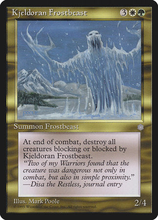 Kjeldoran Frostbeast [Ice Age] | GnG Games