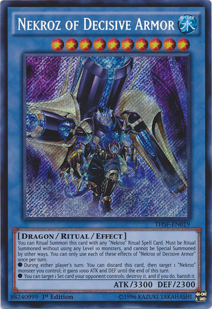 Nekroz of Decisive Armor [THSF-EN019] Secret Rare | GnG Games