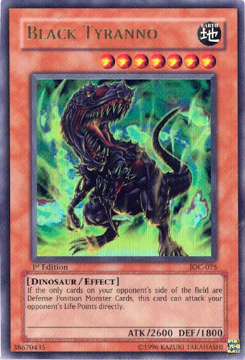 Black Tyranno [IOC-075] Ultra Rare | GnG Games