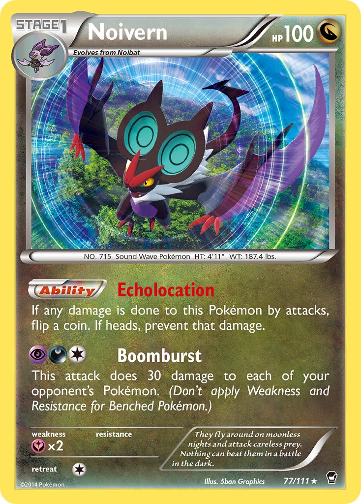 Noivern (77/111) (Cosmos Holo) (Blister Exclusive) [XY: Furious Fists] | GnG Games