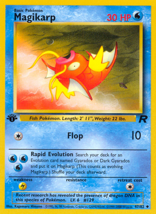 Magikarp (47/82) [Team Rocket 1st Edition] | GnG Games