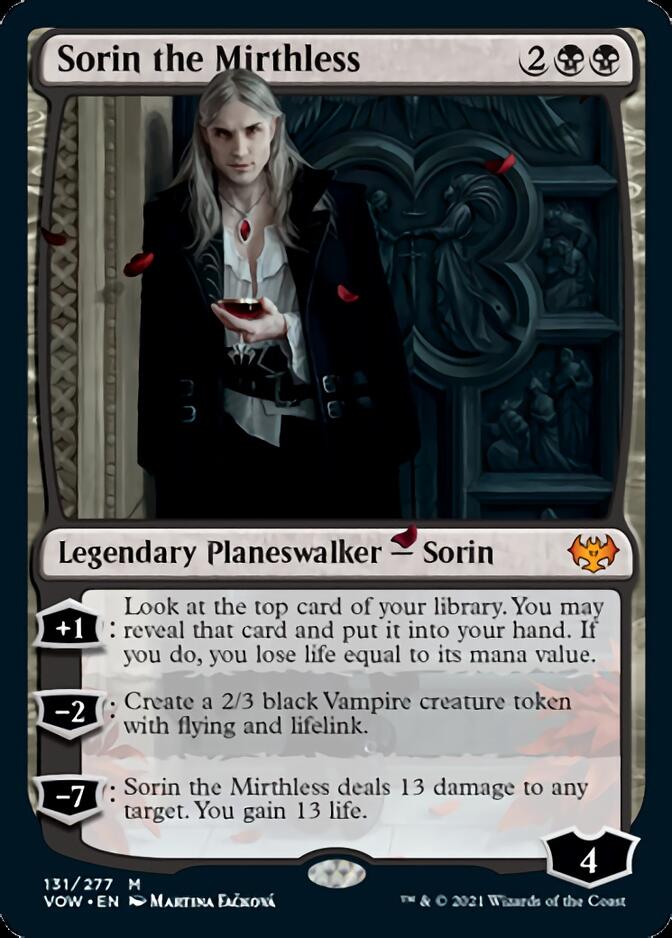 Sorin the Mirthless [Innistrad: Crimson Vow] | GnG Games