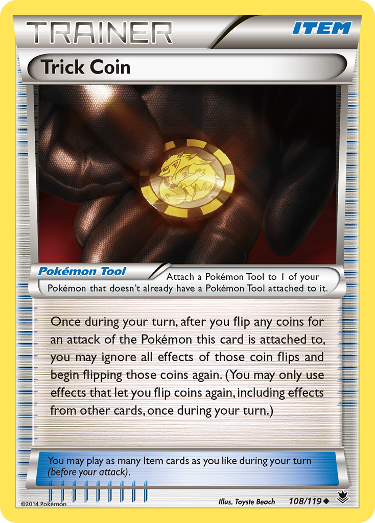 Trick Coin (108/119) [XY: Phantom Forces] | GnG Games