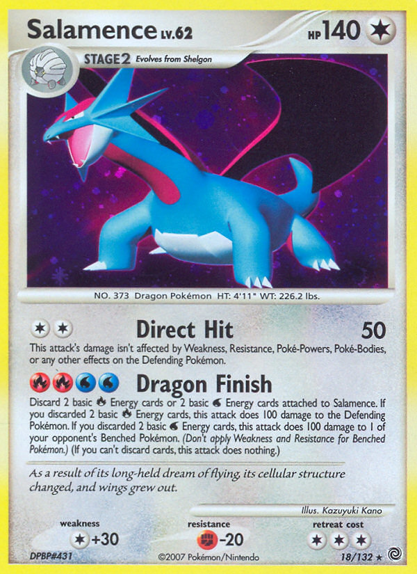 Salamence (18/132) [Diamond & Pearl: Secret Wonders] | GnG Games