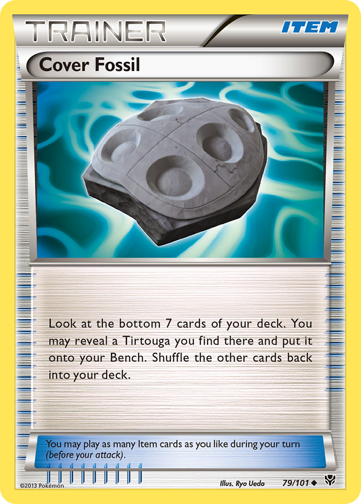 Cover Fossil (79/101) [Black & White: Plasma Blast] | GnG Games