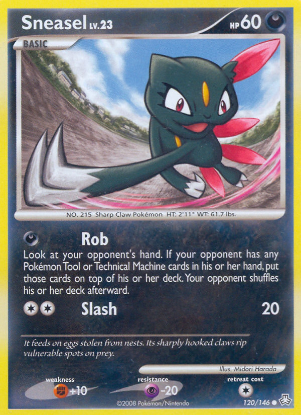 Sneasel (120/146) [Diamond & Pearl: Legends Awakened] | GnG Games