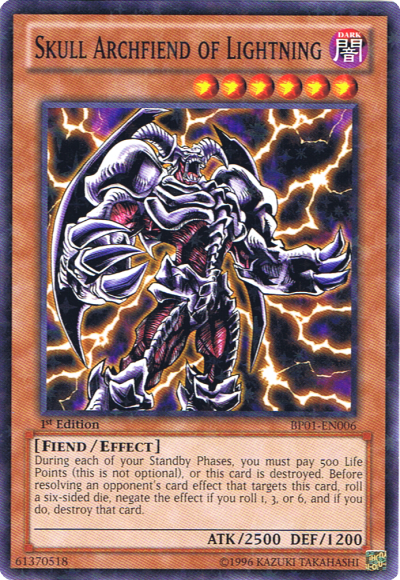 Skull Archfiend of Lightning [BP01-EN006] Starfoil Rare | GnG Games