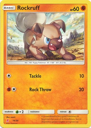 Rockruff (14/30) [Sun & Moon: Trainer Kit - Lycanroc] | GnG Games