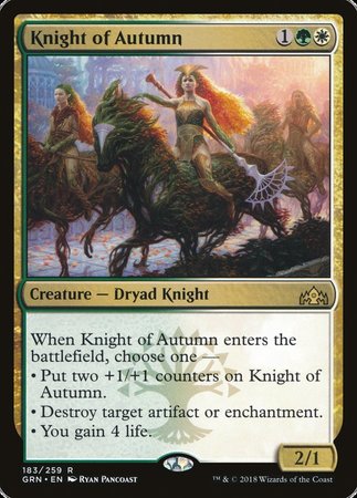 Knight of Autumn [Guilds of Ravnica] | GnG Games