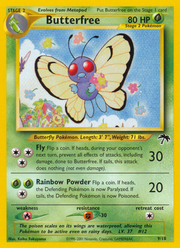 Butterfree (9/18) [Southern Islands] | GnG Games