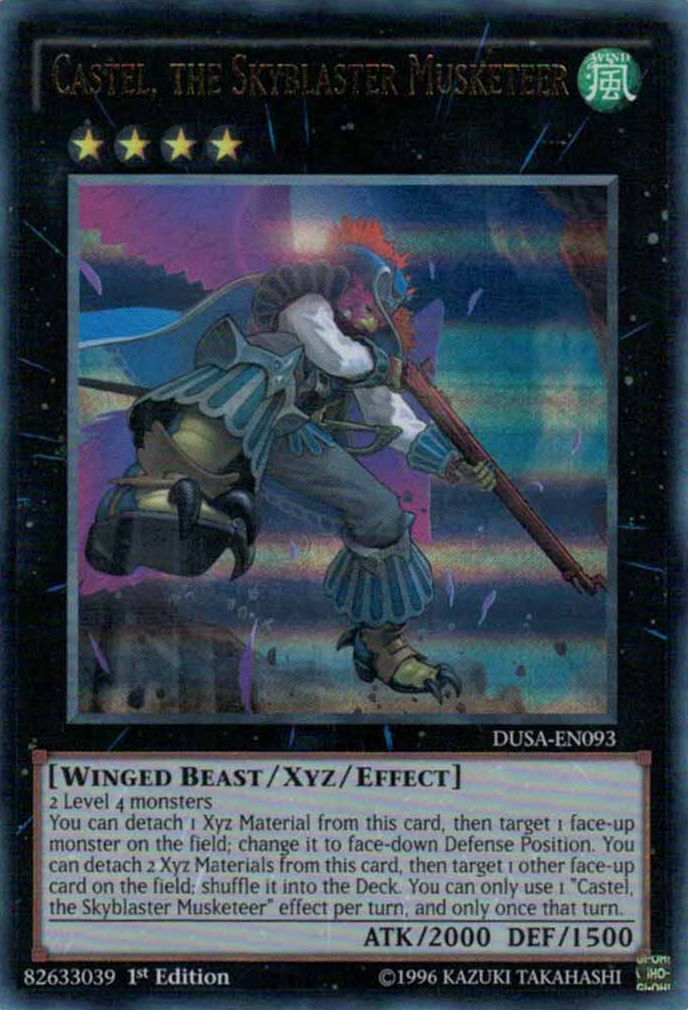 Castel, the Skyblaster Musketeer [DUSA-EN093] Ultra Rare | GnG Games